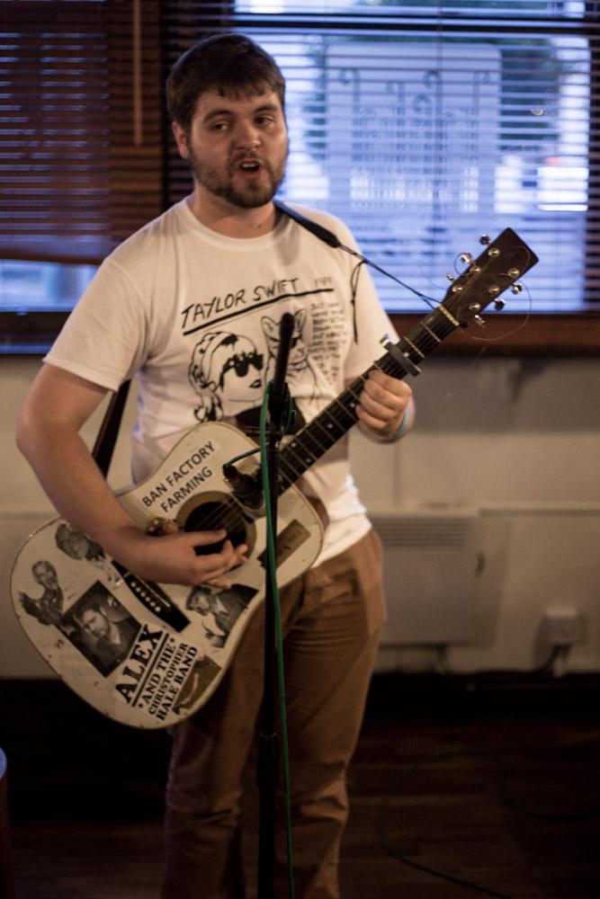 Alex and the Christopher Hale Band @ Nottingham Acoustic Gathering, The Maze, 30th August 2015